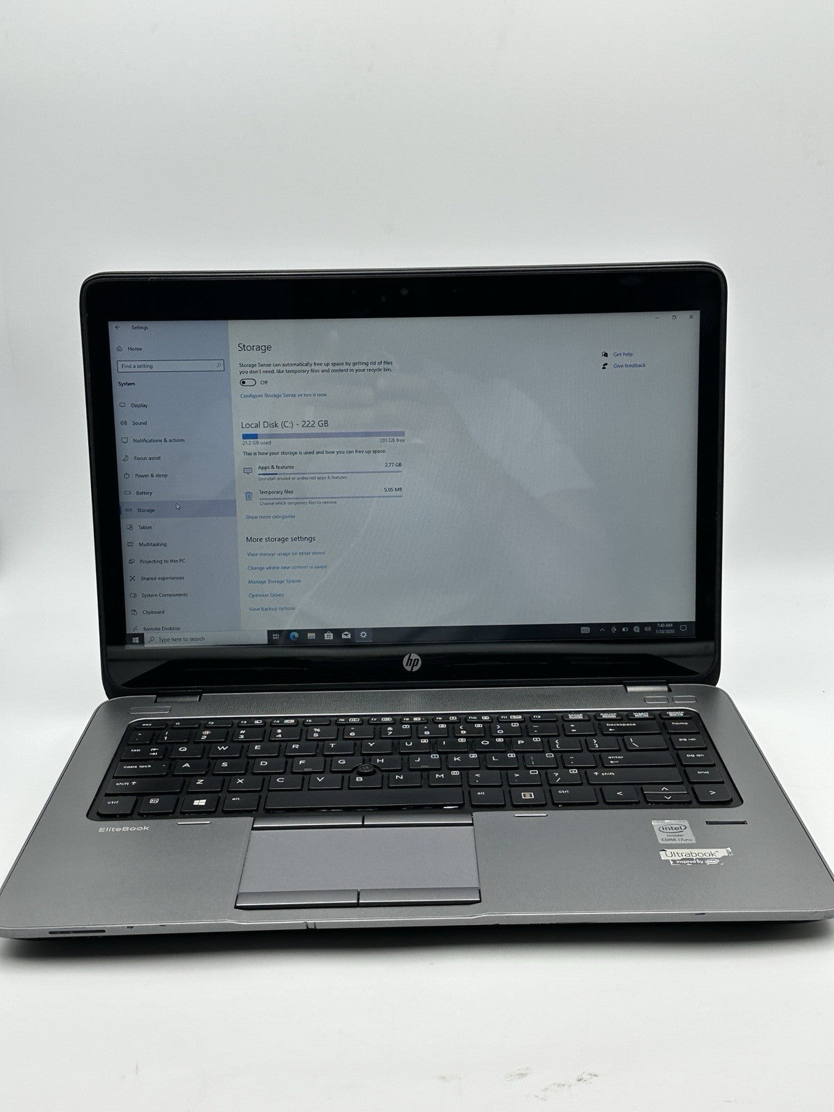 HP EliteBook 840 G1 Notebook PC i7-4600U 8GB RAM 256GB SSD Windows