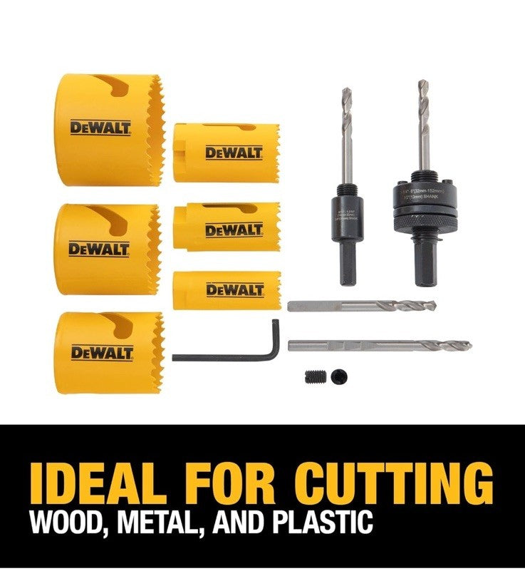 Dewalt 8 pc. PLUMBER'S KIT w/Tough Case #D180001