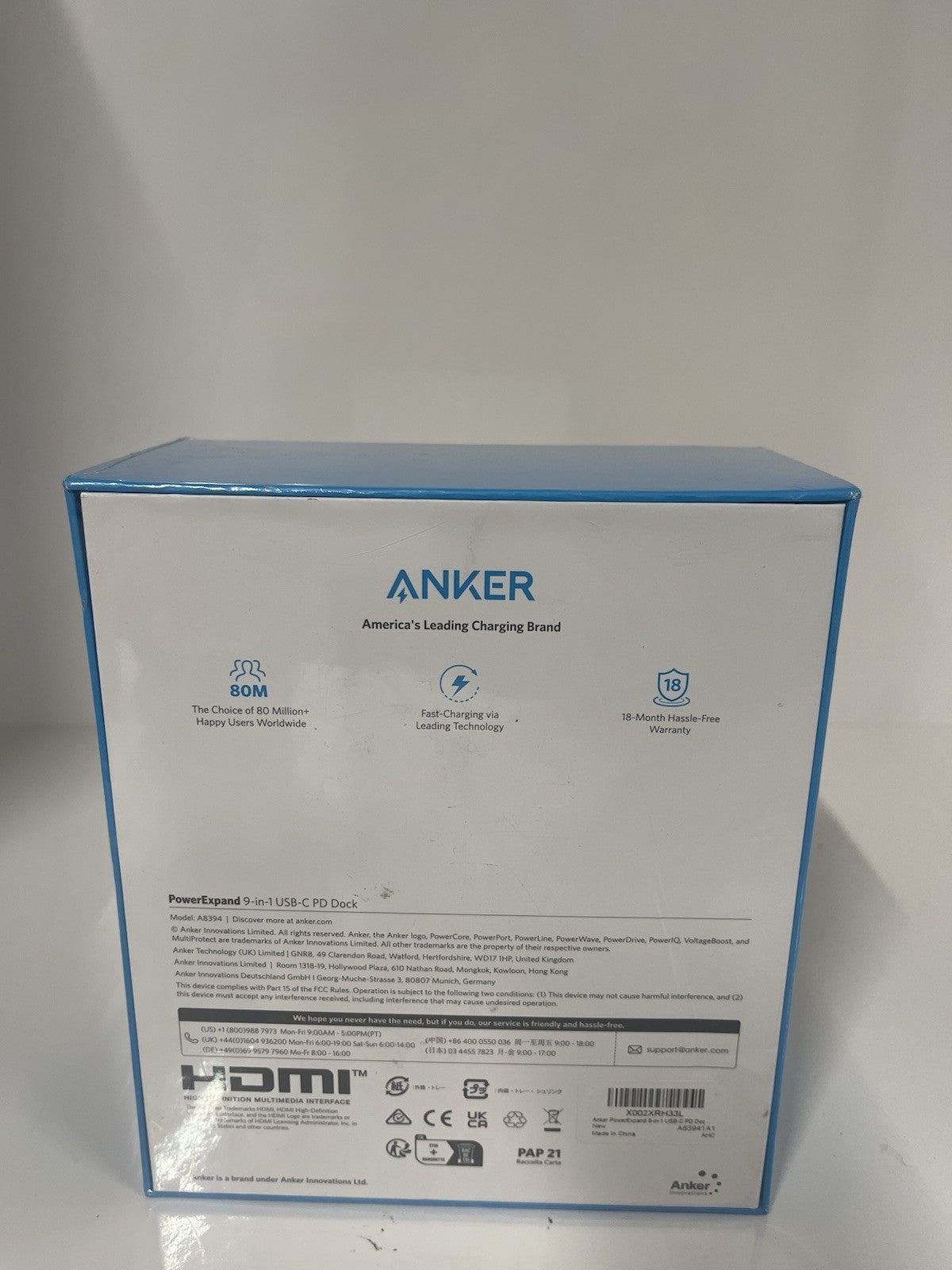 Anker PowerExpand 9-in-1 PD Dock (A8394) USB C Dock