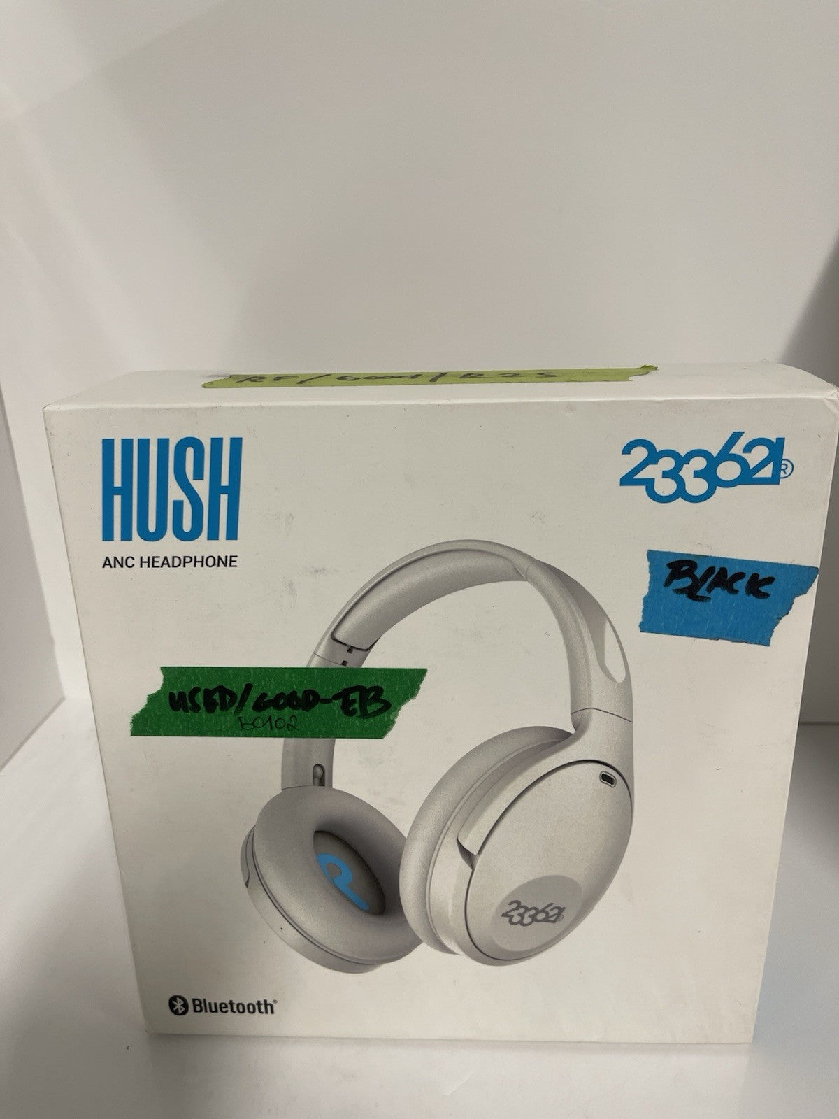 233621 Hush Hybrid Active Noise Cancelling Bluetooth Headphones