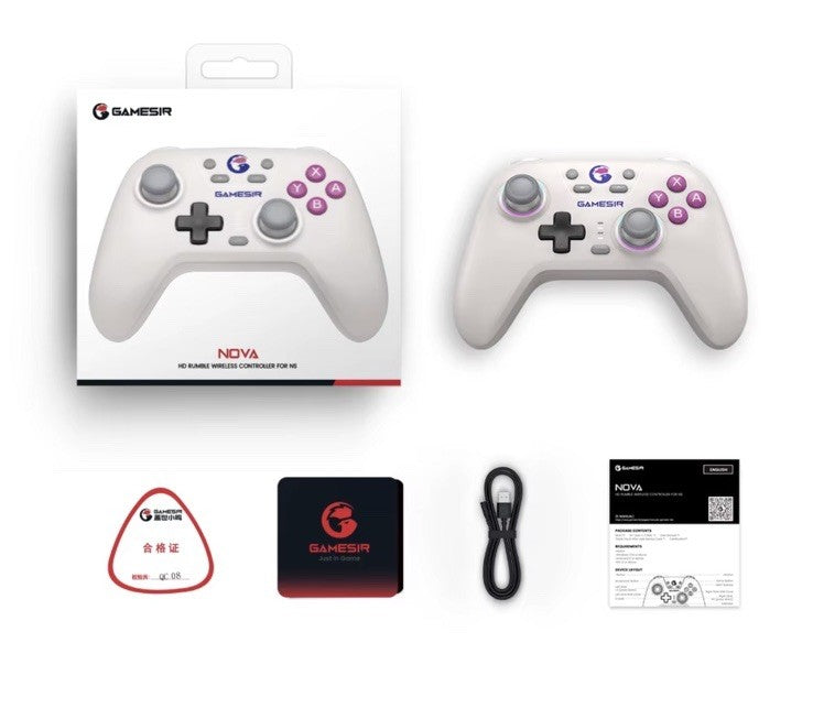 GameSir T4 Nova Lite Switch Controller Hall Effect Gamepad for Nintendo Switch