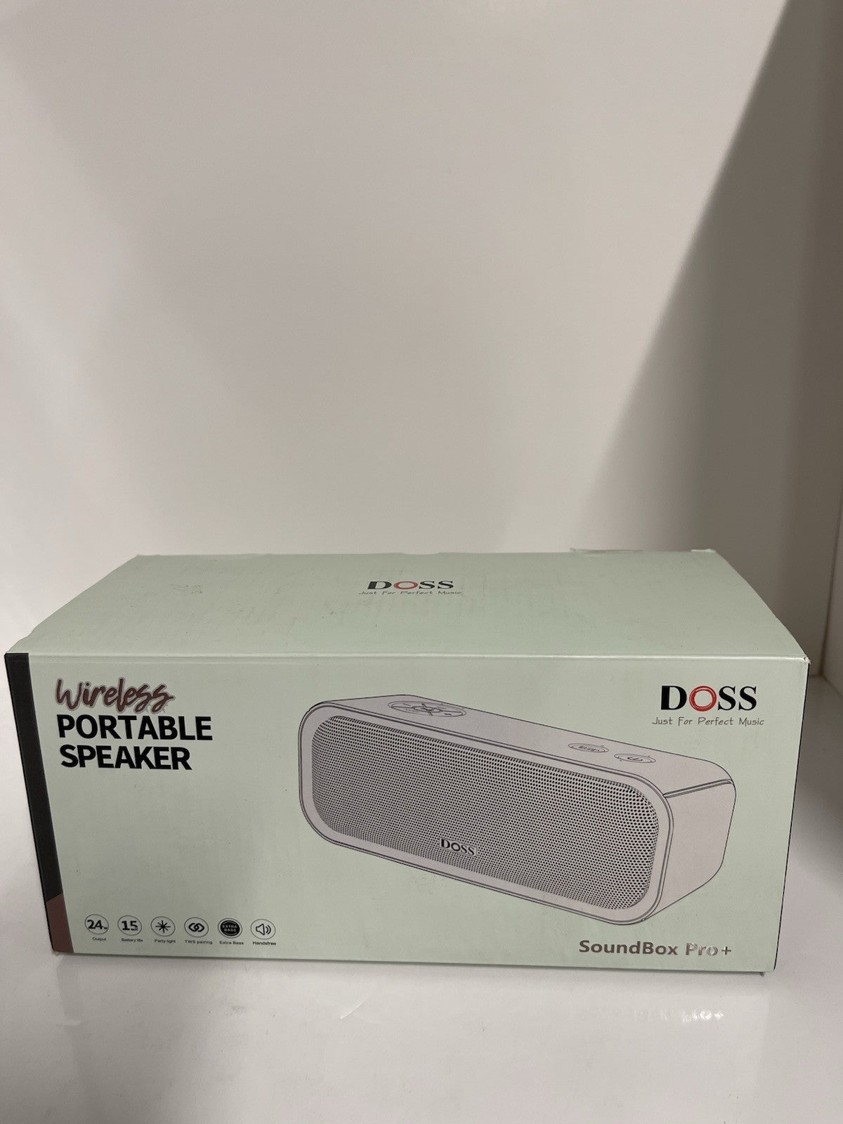 DOSS SoundBox Pro+ Bluetooth Speaker Wireless with 24W Stereo Sound