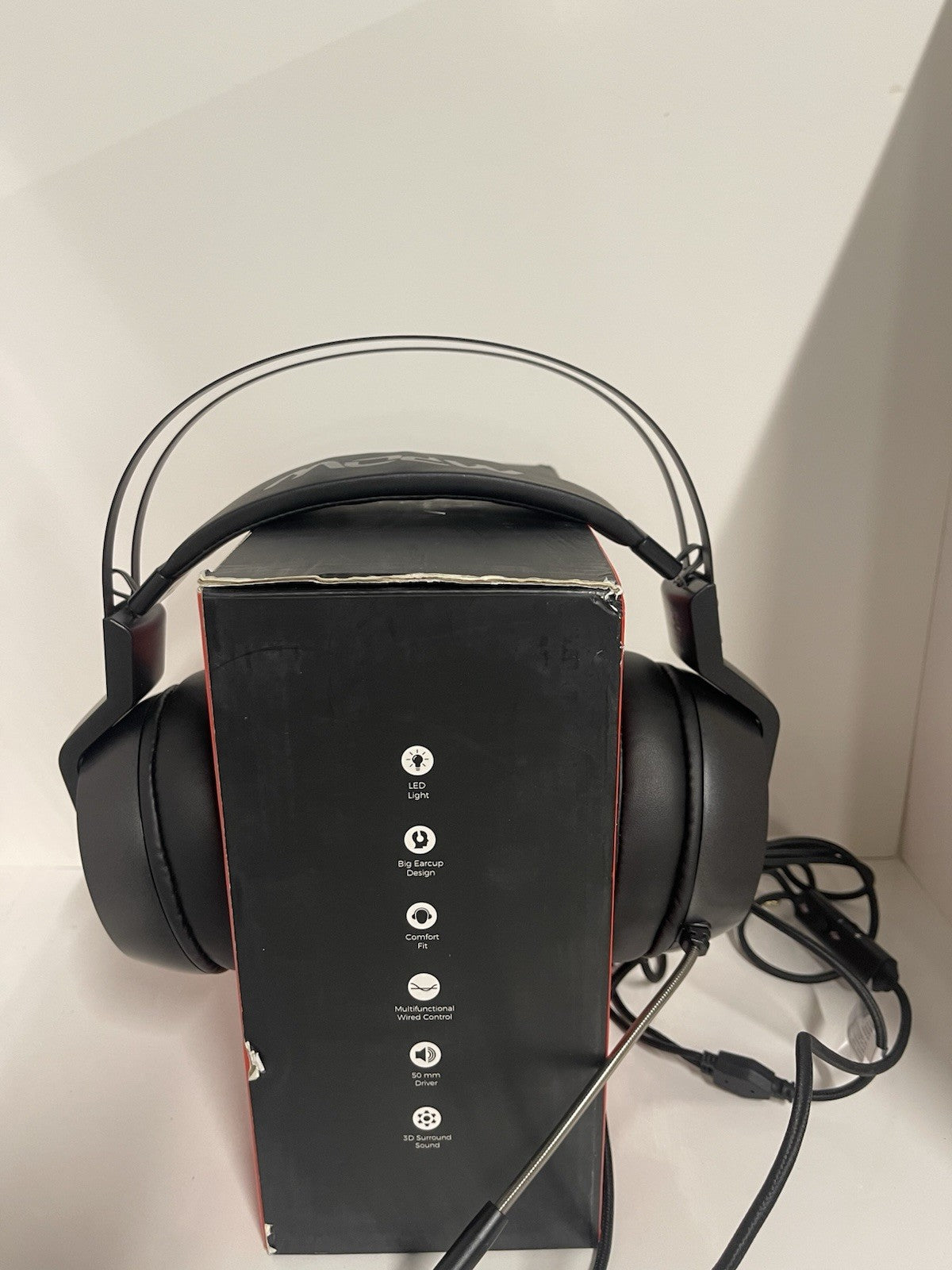 MPOW EG3 Pro Gaming Headset USB Wired Headphones Xbox One, X/PS4, PS5 PC, Phone