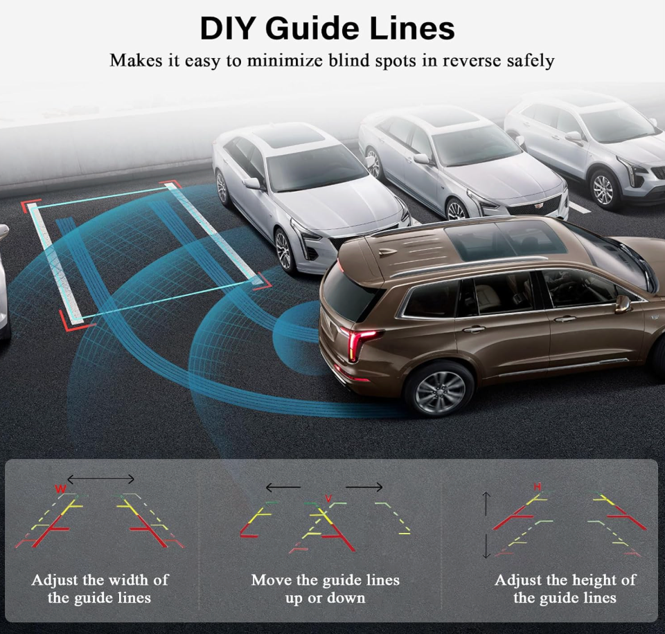 AMTIFO Car Backup Rear View Camera (Brand New)