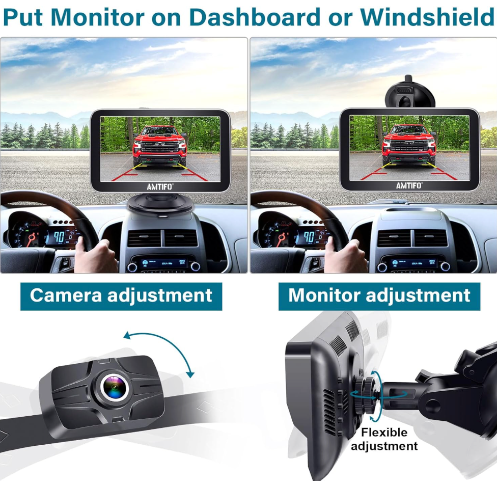 AMTIFO Car Backup Rear View Camera (Brand New)