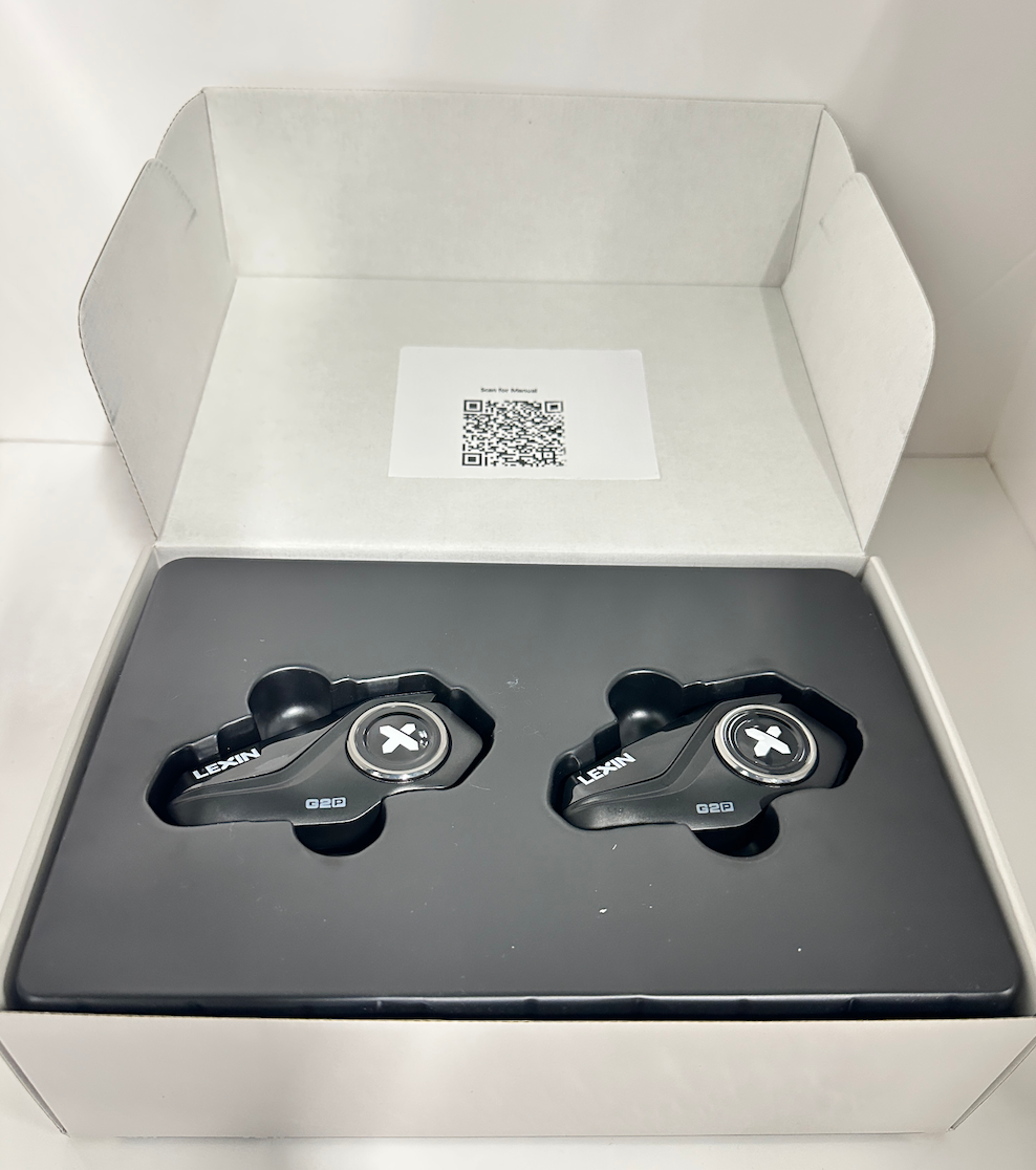LEXIN G2P Motorcycle Helmet Communication Systems, Dual Pack