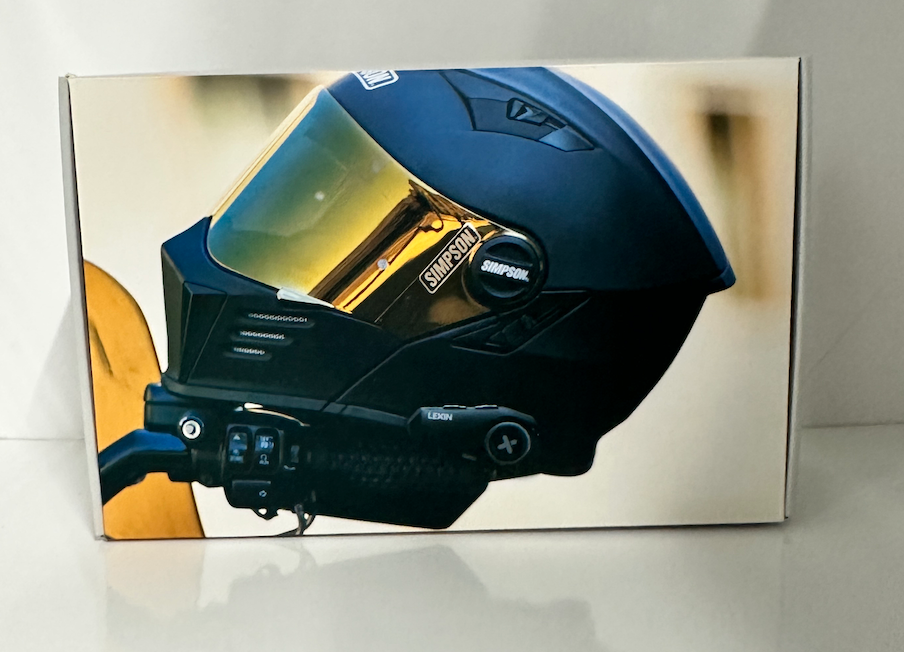 LEXIN G2P Motorcycle Helmet Communication Systems, Dual Pack