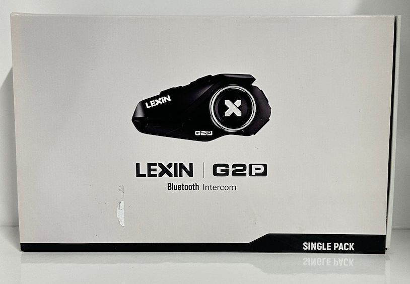 LEXIN G2P Motorcycle Helmet Communication Systems, 1 Pack
