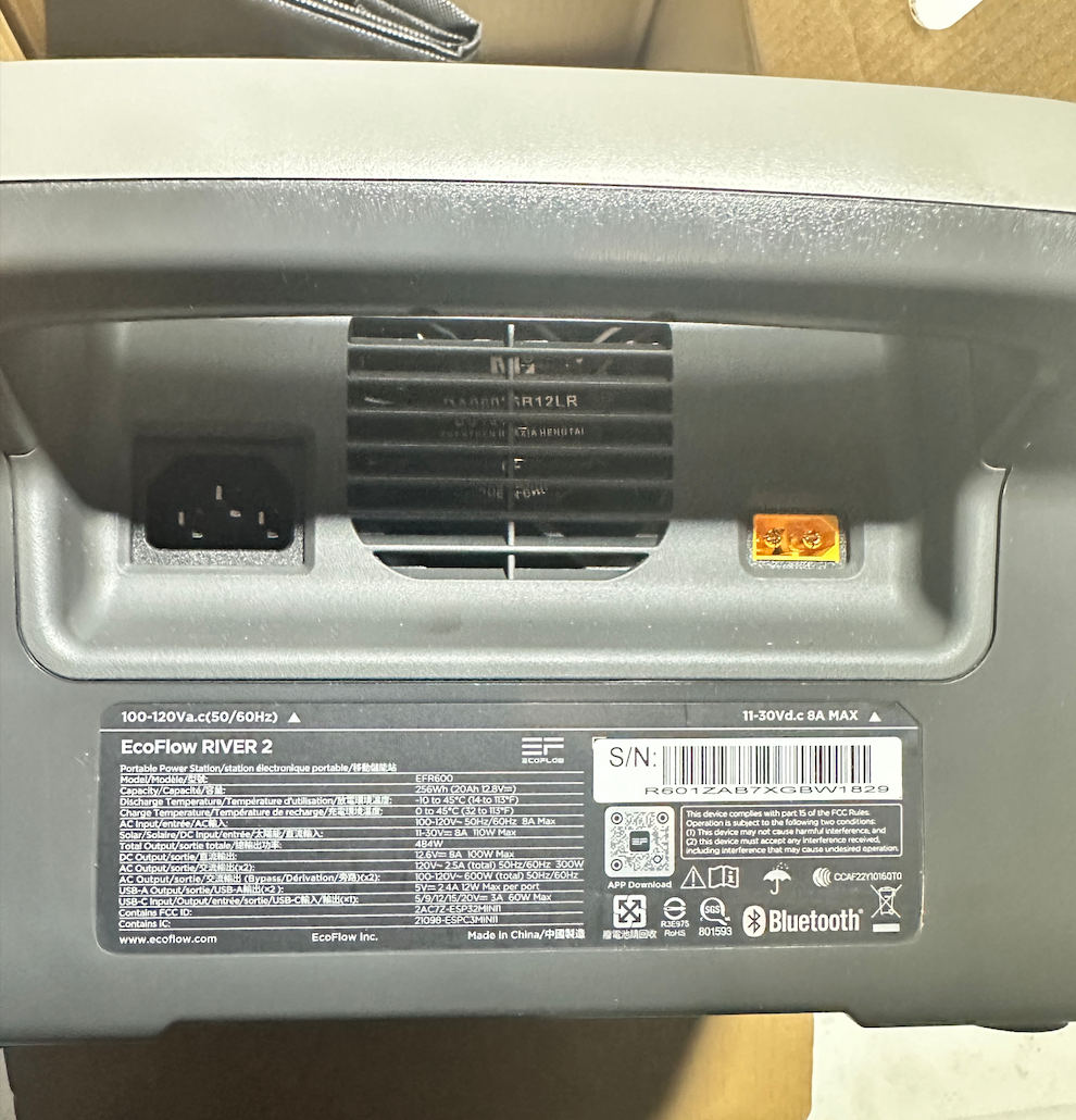 EF ECOFLOW Portable Power Station River 2