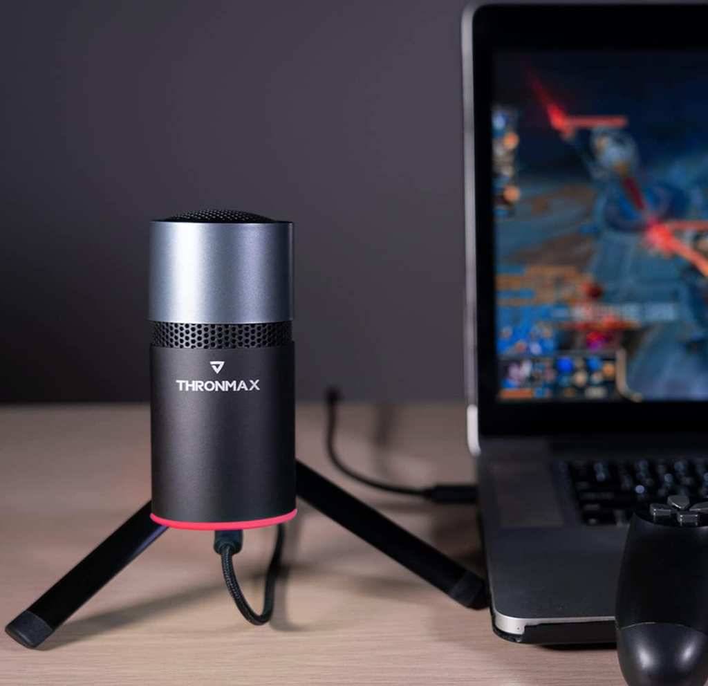THRONMAX M20 USB Microphone Kit 96KHZ/24BIT Plug & Play Podcast Condenser Microphone