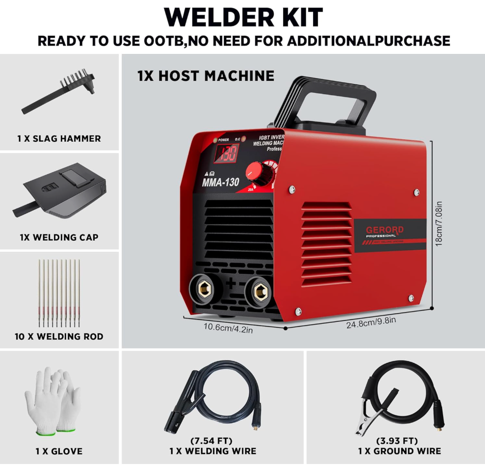 GERORD Mini Welder Machine 110V (Brand New)