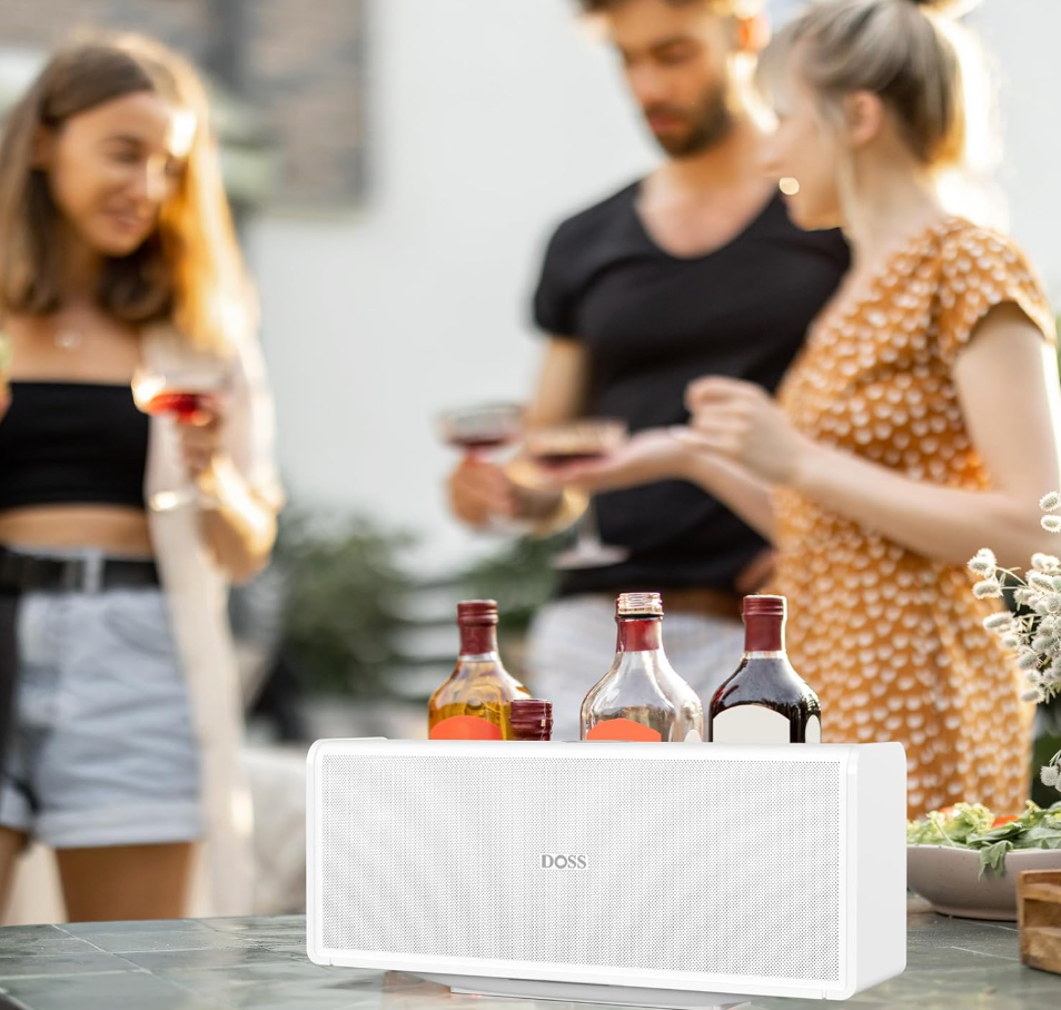 DOSS SoundBox Ultra Bluetooth Speaker with 2.1 Sound Channel Audio