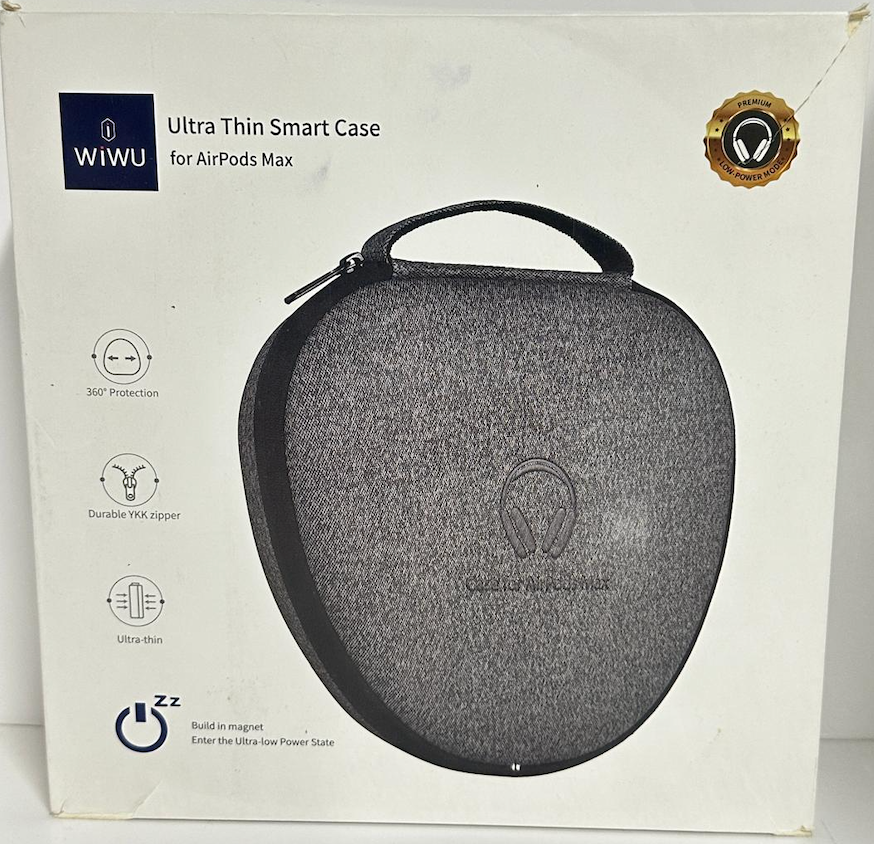 WIWU Smart Case for Apple AirPods Max Headphones (Gray)
