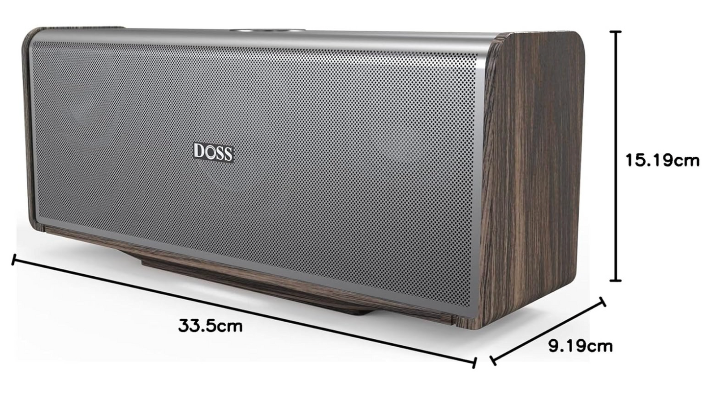 DOSS SoundBox Ultra Bluetooth Speaker with 2.1 Sound Channel Audio