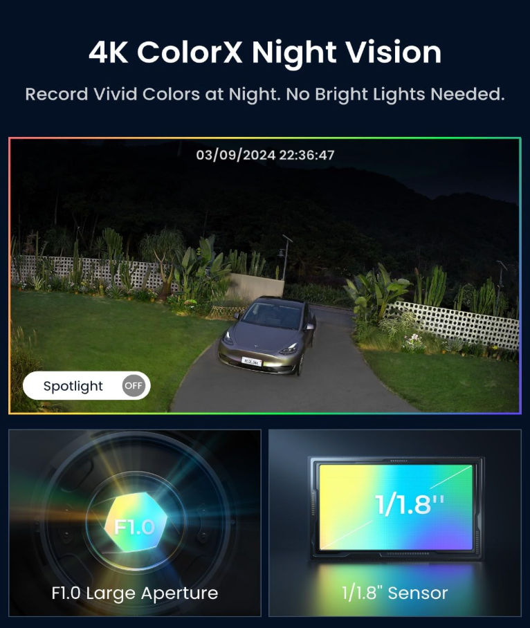 REOLINK Altas PT Ultra - 4K Solar Security Cameras Wireless Outdoor (Brand new, Sealed)