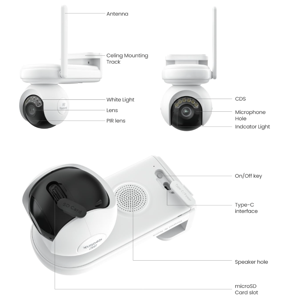 REOLINK Altas PT Ultra - 4K Solar Security Cameras Wireless Outdoor (Brand new, Sealed)