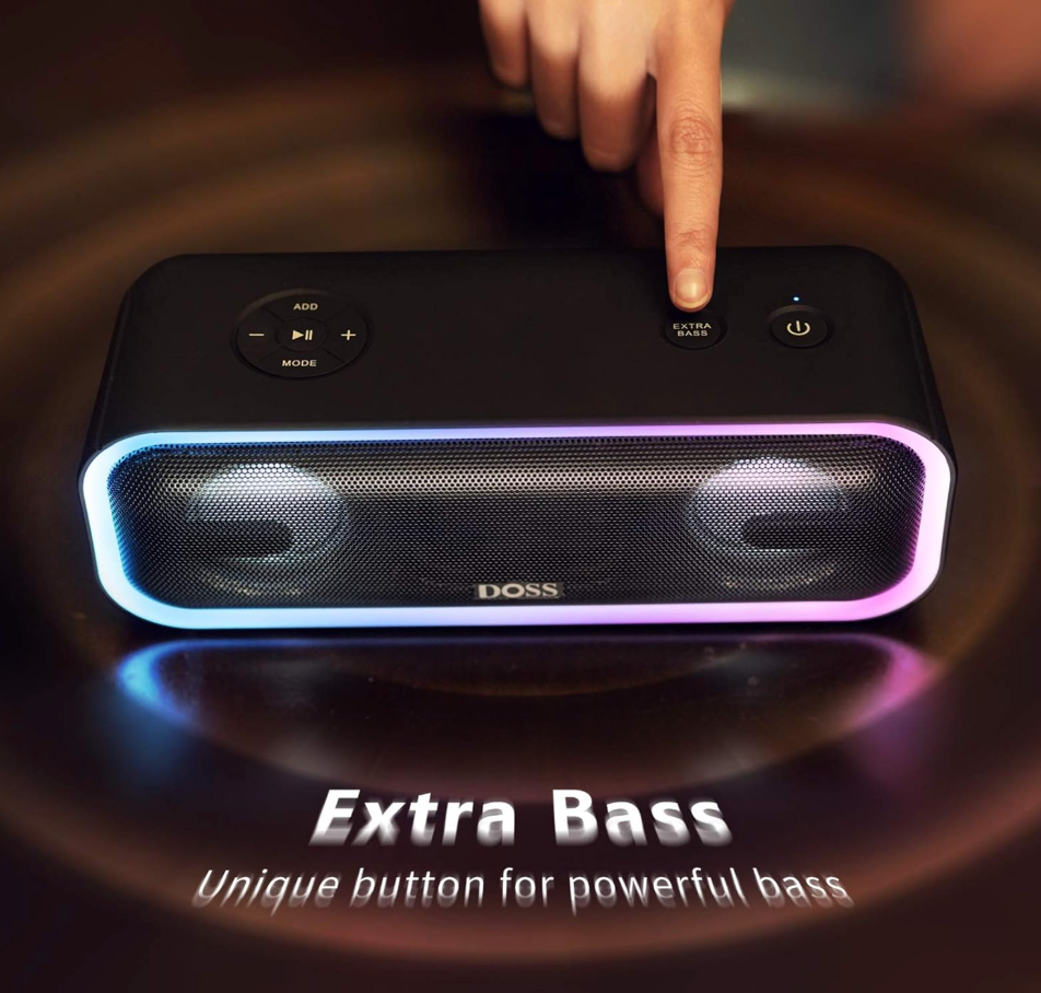 DOSS SoundBox Pro Plus Bluetooth Speaker Wireless with 24W Stereo Sound