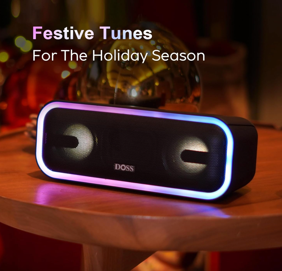 DOSS SoundBox Pro Plus Bluetooth Speaker Wireless with 24W Stereo Sound