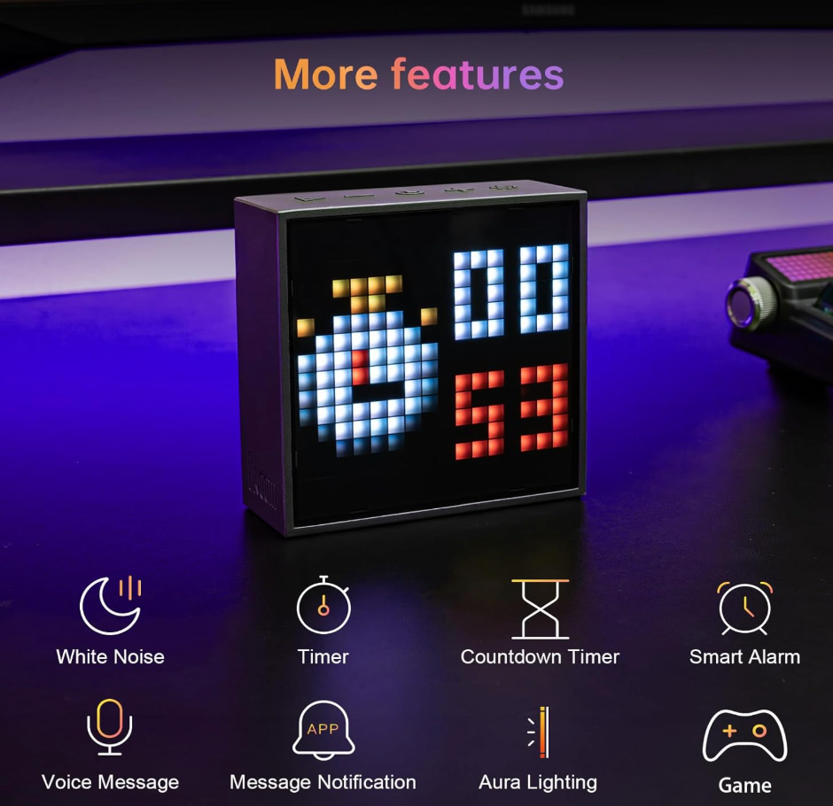 Divoom TimeBox Evo - Pixel Art Bluetooth Speaker