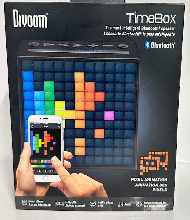 Divoom TimeBox Evo - Pixel Art Bluetooth Speaker