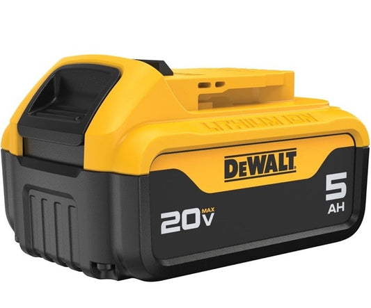 DEWALT 20V MAX XR Battery, Lithium Ion, 5.0Ah (DCB205) Type 2- N552470
