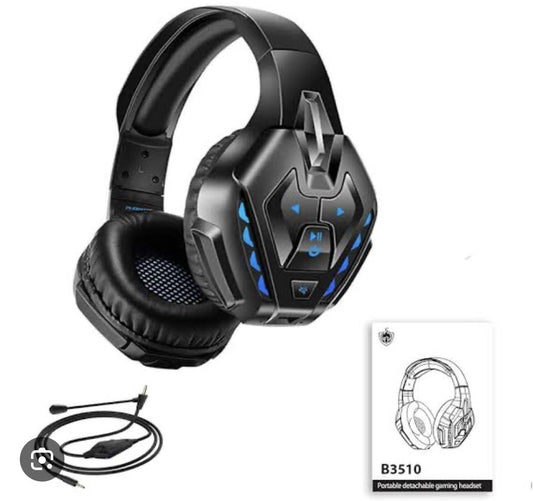 Kotion BT Bluetooth Gaming Headset With Removable Microphone B3510