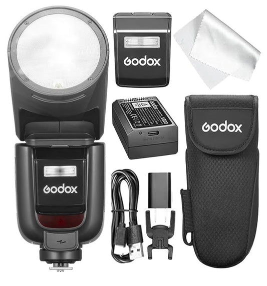 Godox V1 Pro V1Pro-C TTL Round Head Camera Flash Wireless Speedlite For Canon 