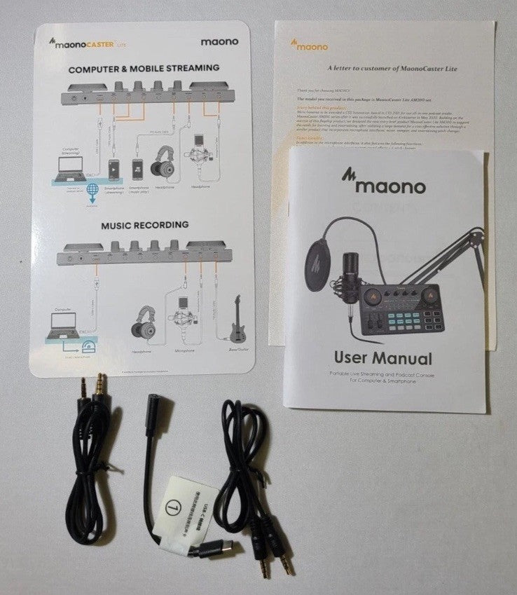 Maonocaster lite AU-AM200 S6 Premium Boomarm Bundle