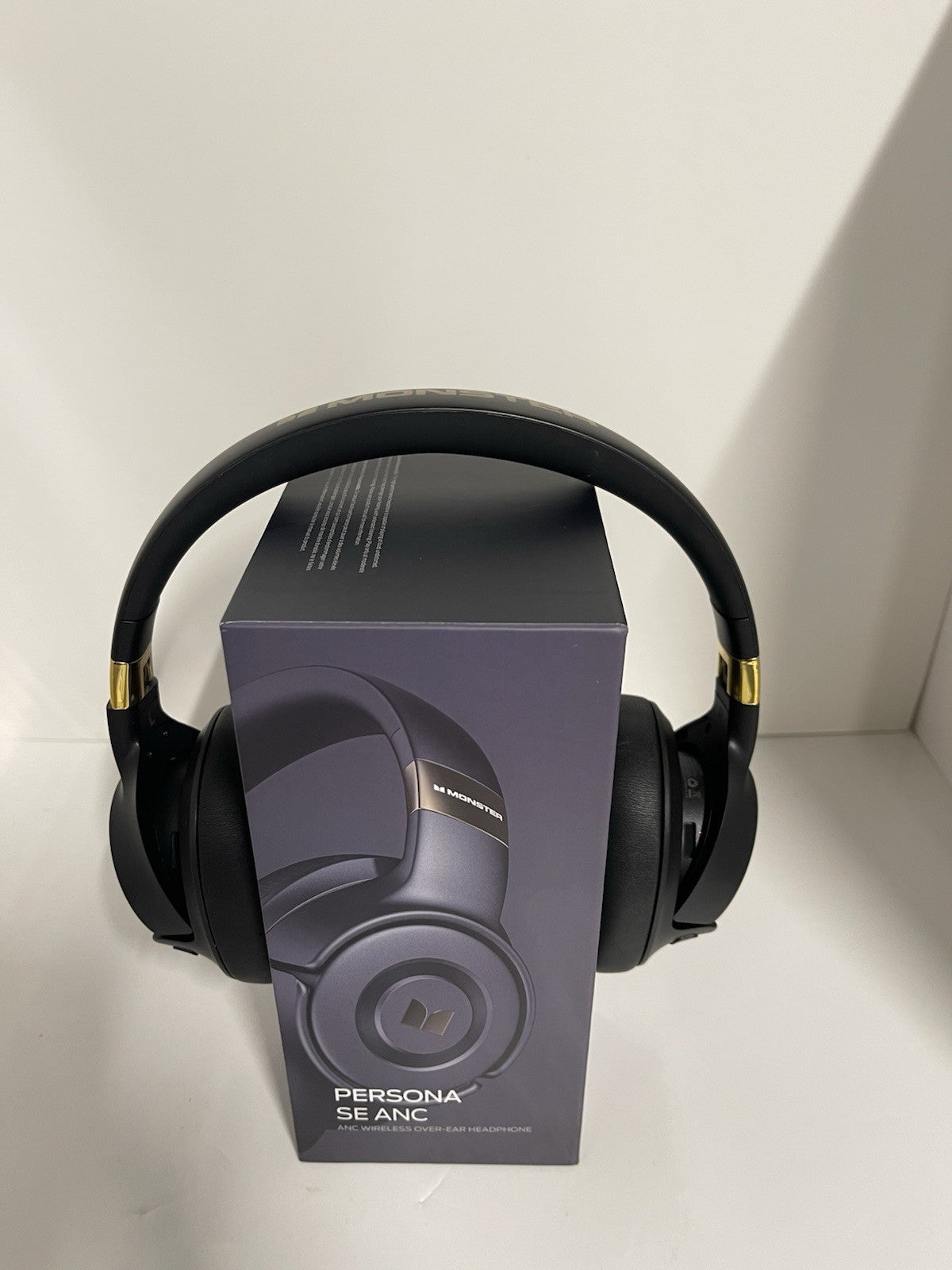 Monster Persona SE ANC Wireless Over-Ear Headphones, Black