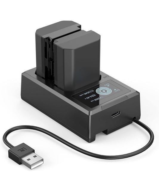 Smallrig Camera Battery and Charger Kit (NP-FZ100) Open Box New