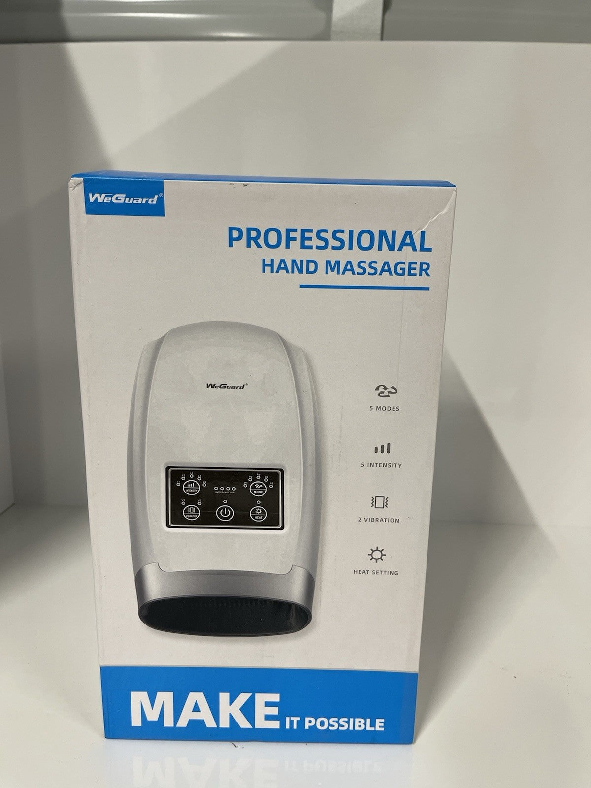 Weguard Hand Massager  with Heat and Compression 5 Modes