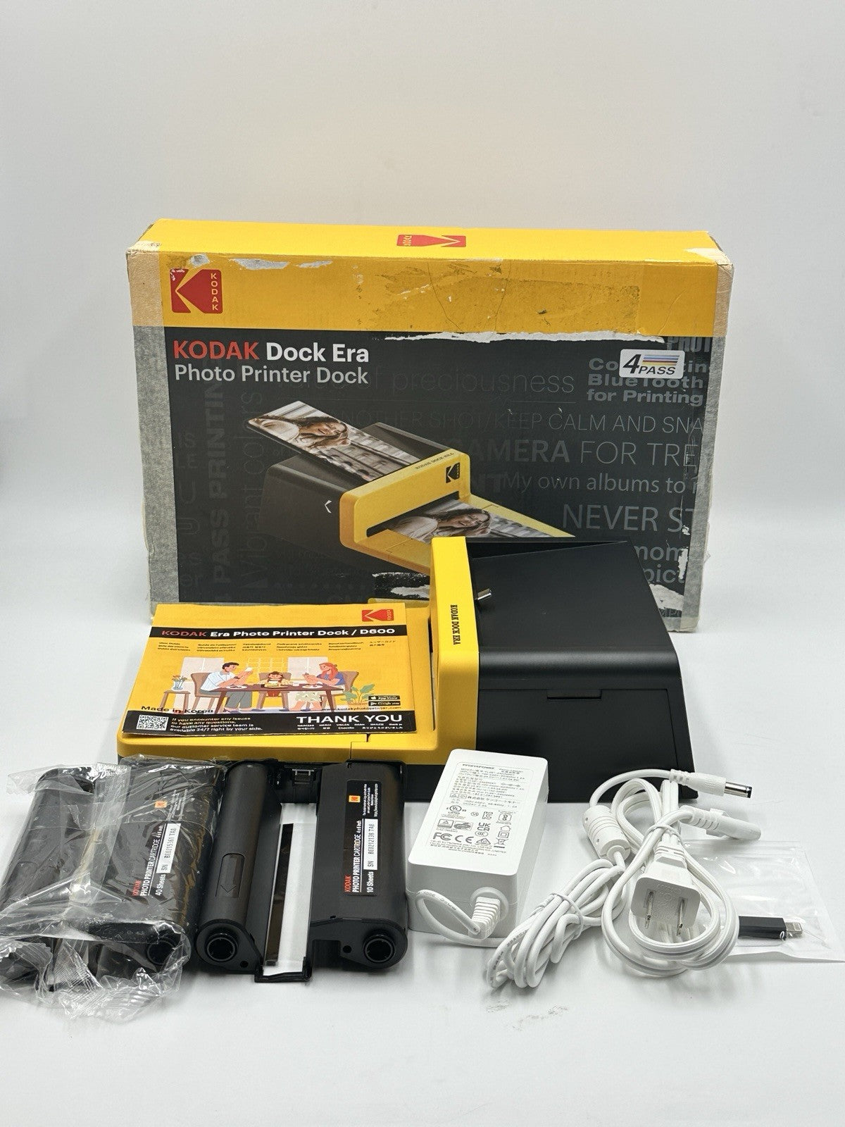 KODAK Dock Era PHOTO PRINTER D600 No Sheets