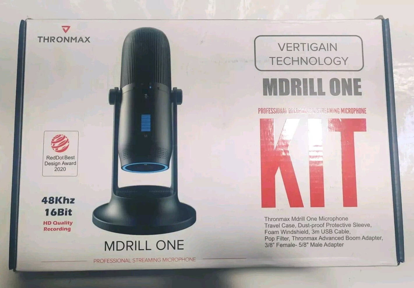 THRONMAX MDRILL ONE/48KHZ/16BIT/HD QUALITY RECORDING 