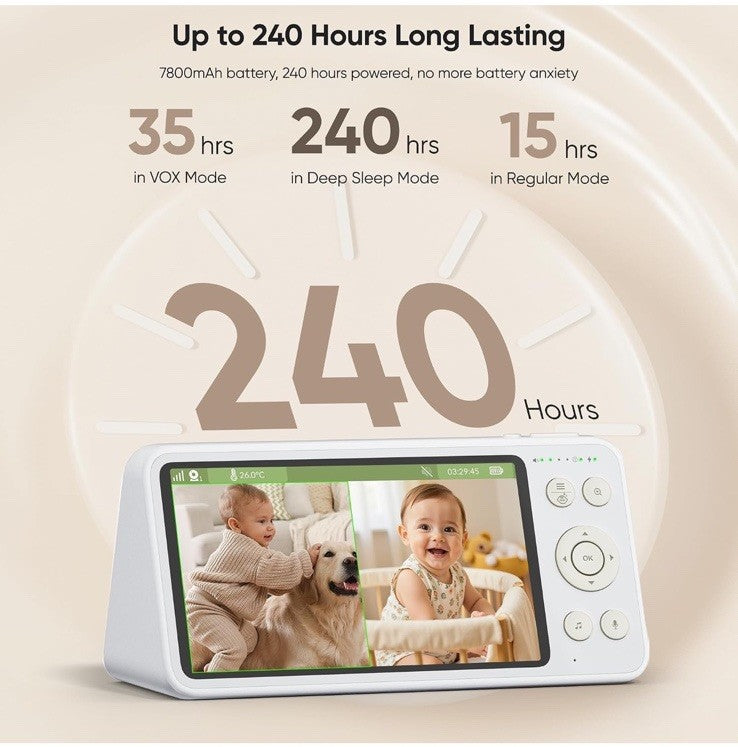 Bonoch Baby Monitor Pro Digital Camera Sleep Crying Temp Motion Detection