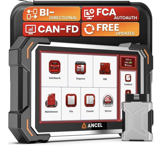 ancel ds500bt Bi Directional Scan Tool 28+plus Life Time Free Updates