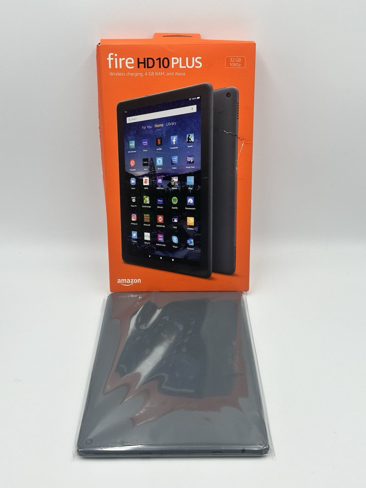 Amazon Fire HD 10 Plus tablet 10.1", Wireless charging, 4GB RAM, latest 11th gen
