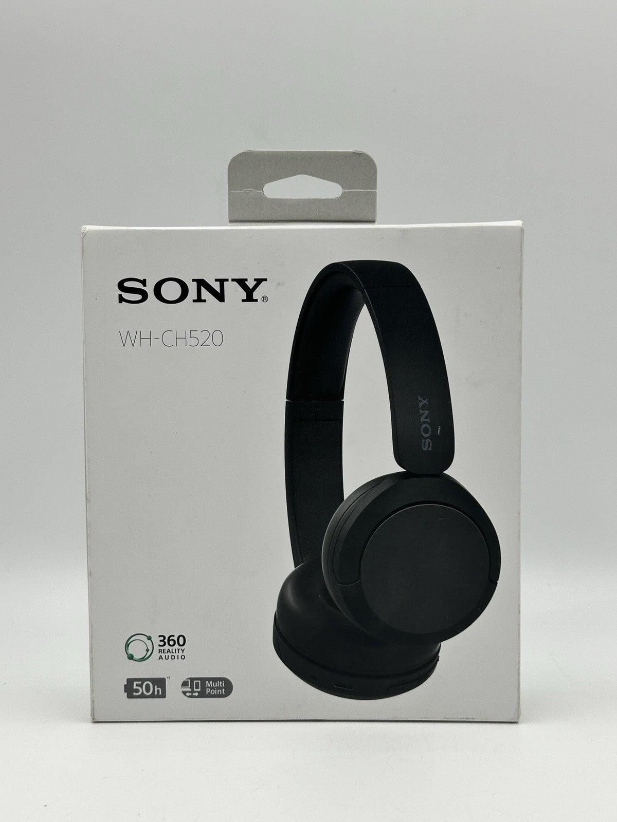 Sony - WH-CH520 Wireless On-Ear Headphones Black Open Box New