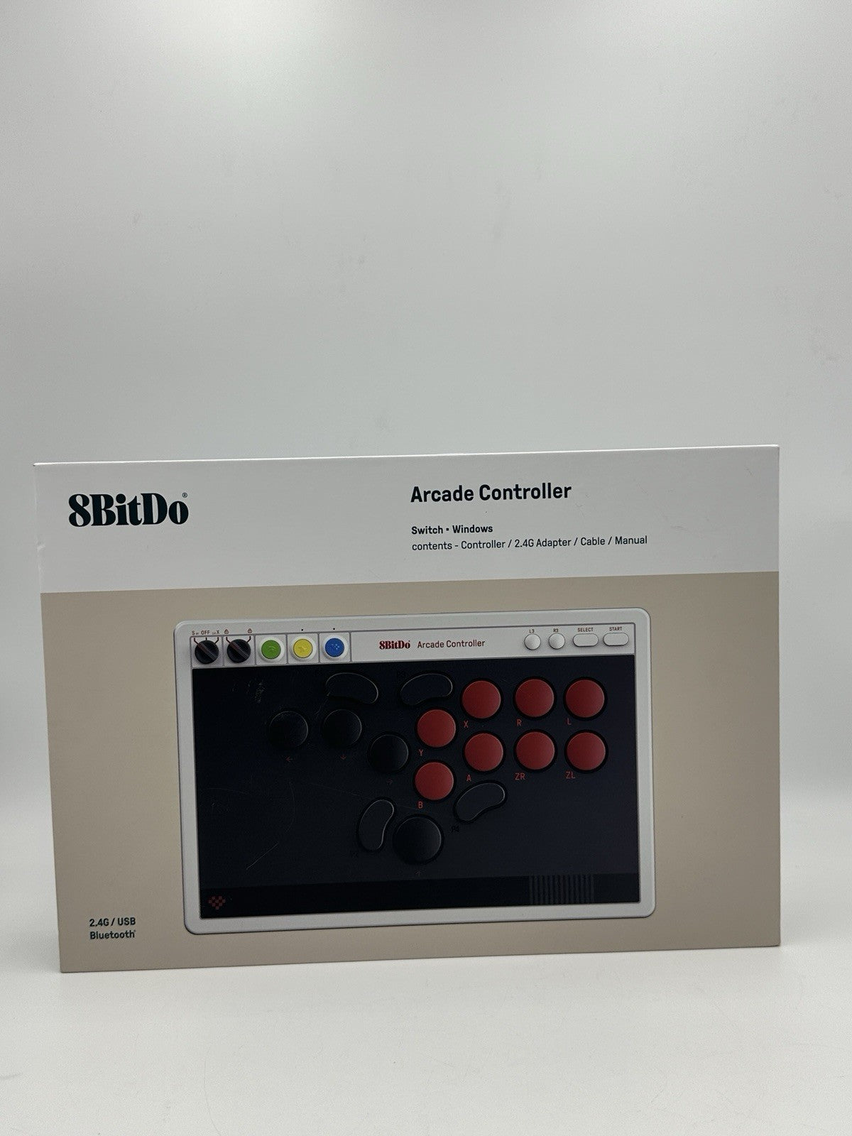 8BitDo All-Button Arcade Controller N Edition Switch 2 Windows Leverless