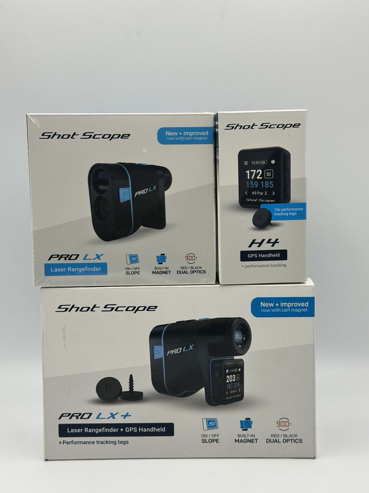 Shot Scope Golf PRO LX  GPS/Range Finders New