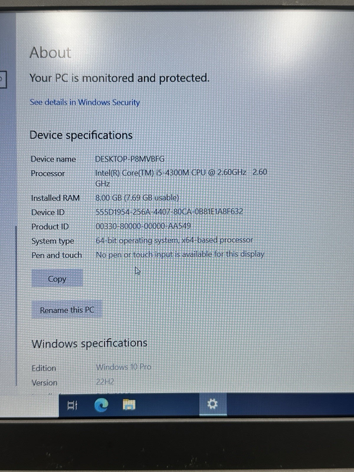 Lenovo ThinkPad T440p Core i5  4th Gen 8gbRAM 512GB SSD Win 10 Pro