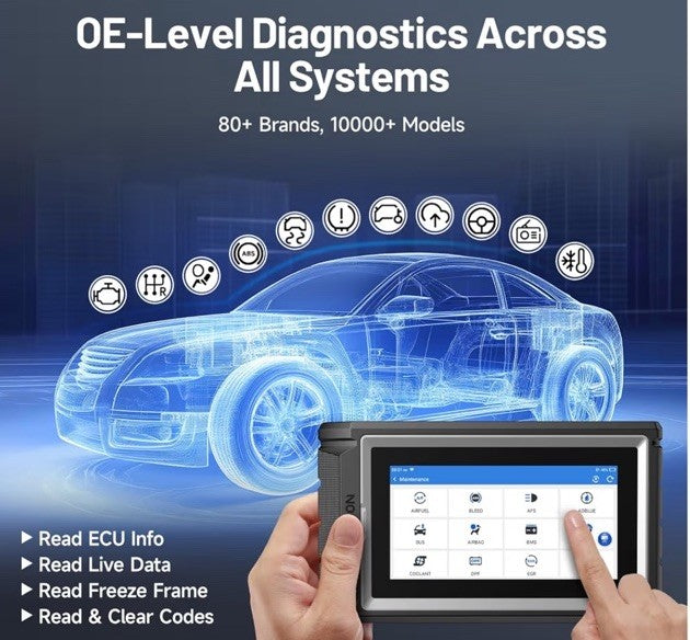 Genuine TOPDON AD800BT OBD2 Scanner Wireless Full System Reset Tool