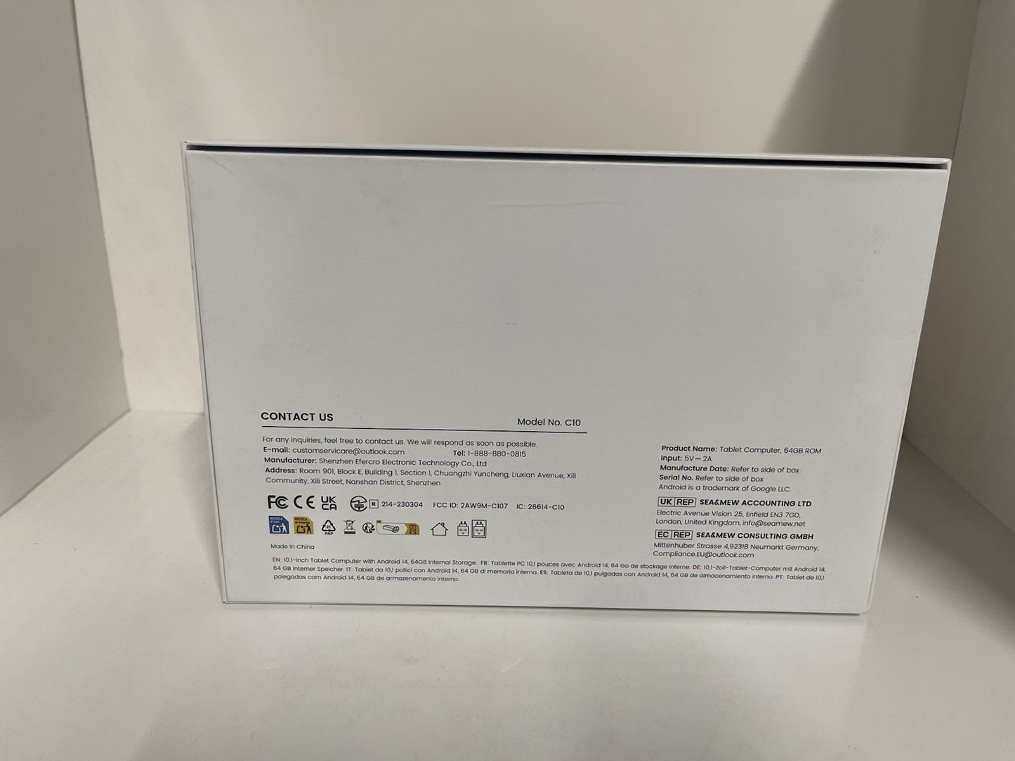 android 14 tablet 10 inch