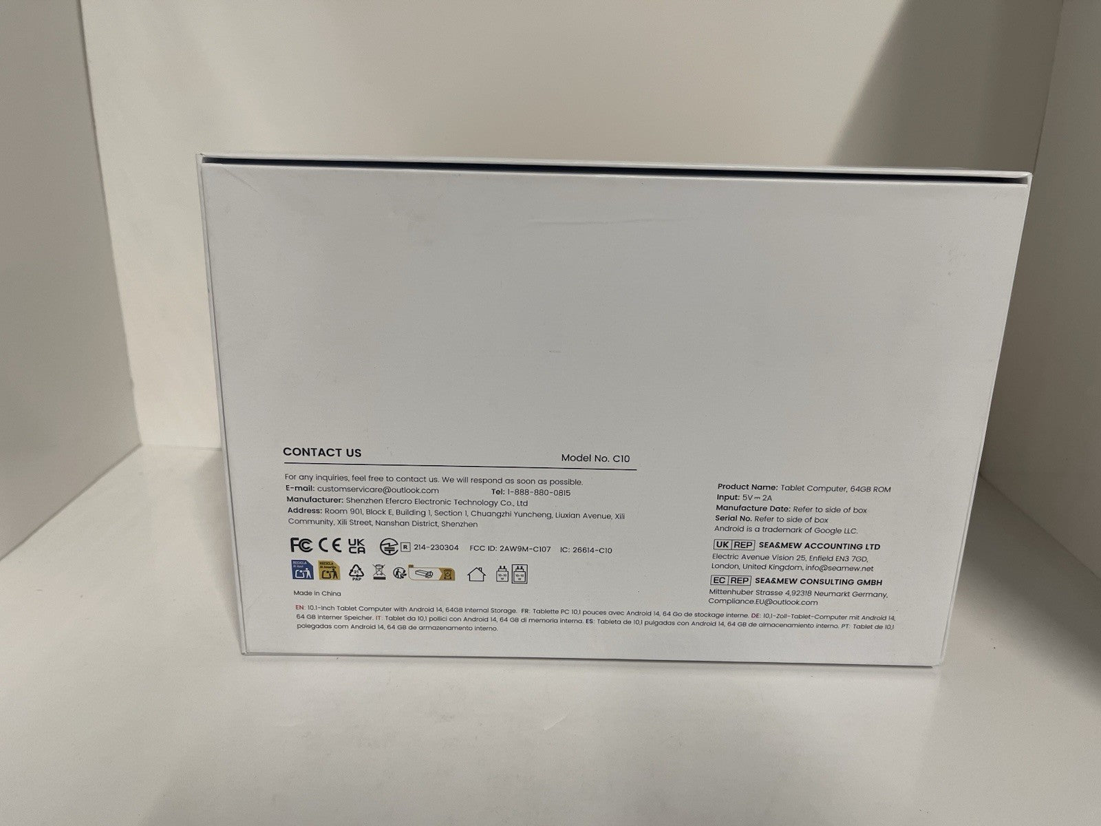 android 14 tablet 10 inch