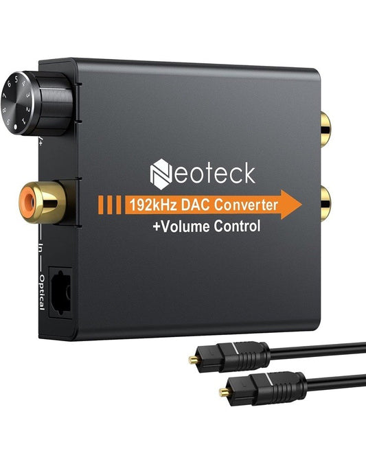 NEOTECK DAC CONVERTER WITH VOLUME CONTROL Extra Pin Wire