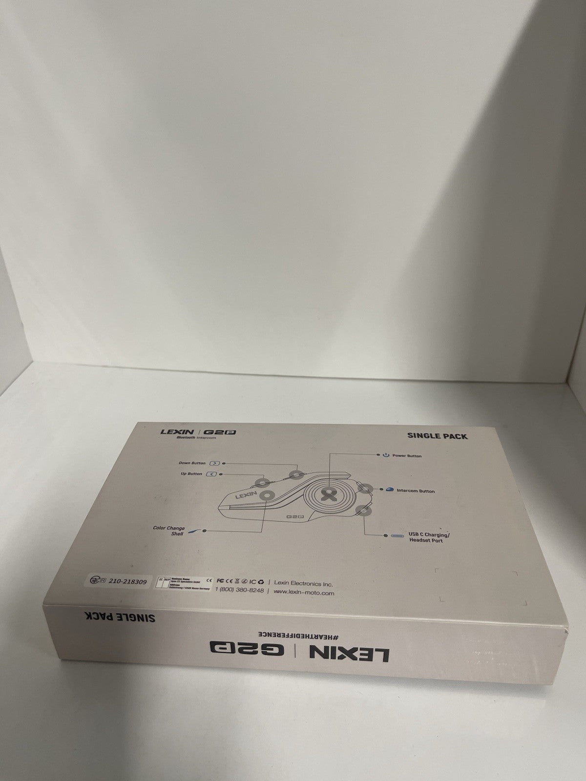 LEXIN G2P Motorcycle Helmet Communication Systems