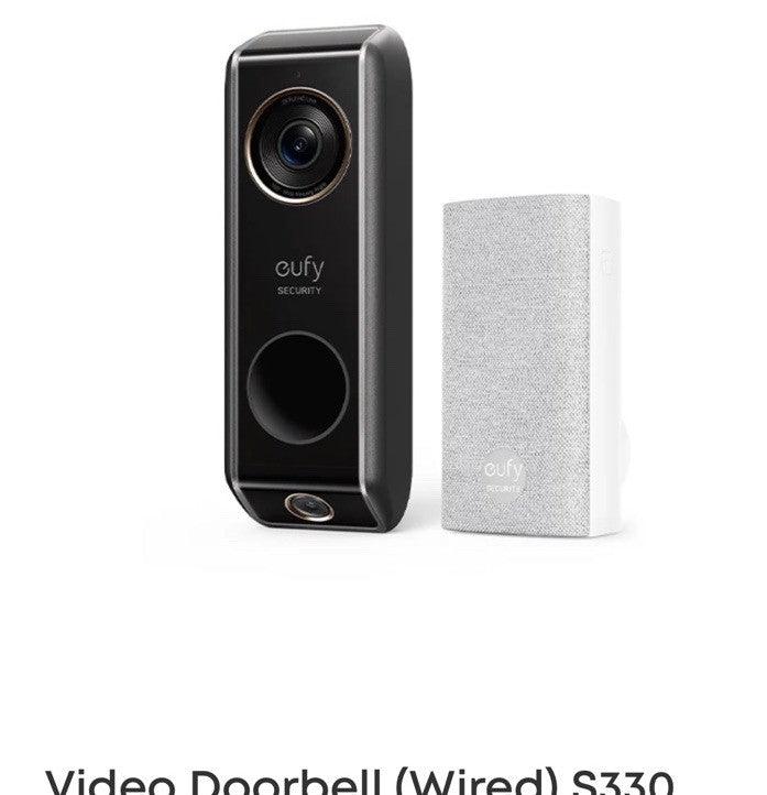 Video Doorbell (Wired) S330 Open Box New