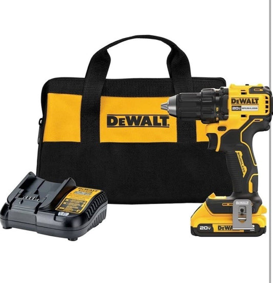 DEWALT DCD793D1 20V MAX Brushless Cordless 1/2 in Drill/Driver Kit BRAND NEW