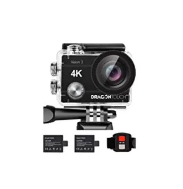 Dragon Touch Vision 3 Waterproof Action Camera