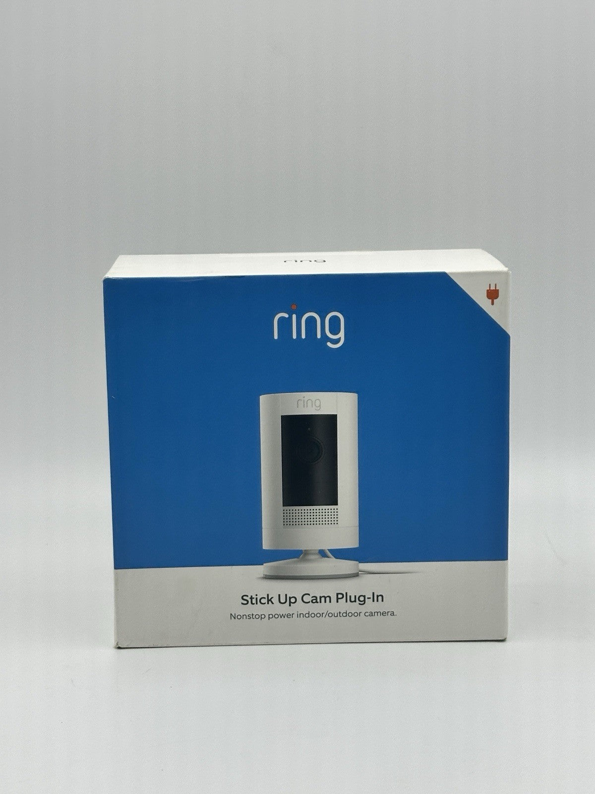 Ring 3rd Generation Stick Up Cam Plug In Two Way Talk