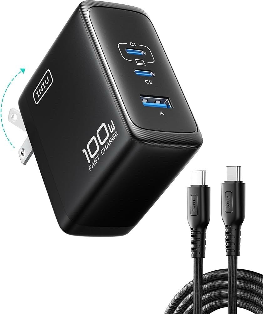 100W Powercube Duo USB - C charger